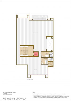 ATS Pristine Golf Villas floor Plan