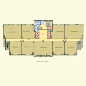 Modern residential Site plan