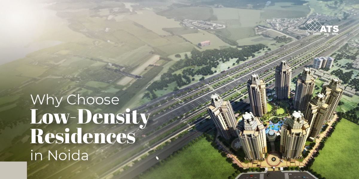 Low density residences in noida